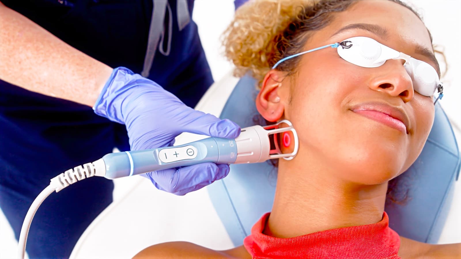 Neck-region treatment